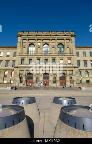 ETH Eidgenössische Technische Hochschule Zürich - Swiss Federal Institute of Technology in Zurich, Switzerland, Europe Stock Photo