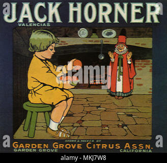 Jack Horner in Corner Stock Photo