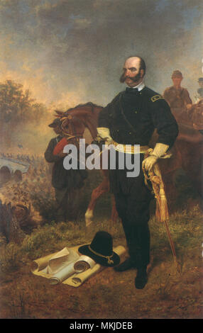 General Ambrose E. Burnside Stock Photo