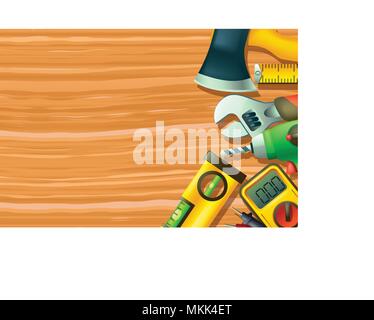builders icons banner8 Stock Vector