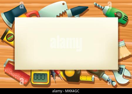 builders icons banner8 Stock Vector