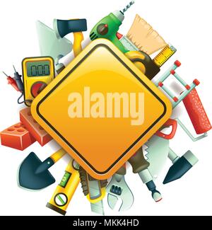 builders icons 2 Stock Vector