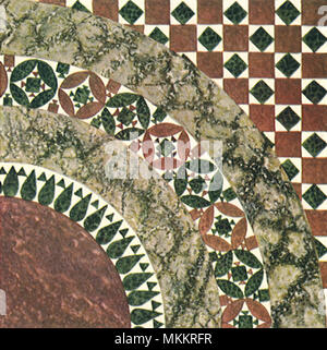 Mosaic Floor Stock Photo