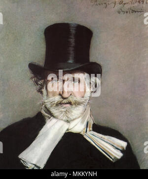 Giuseppe Verdi Stock Photo