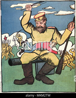 Russian War Propaganda Stock Photo
