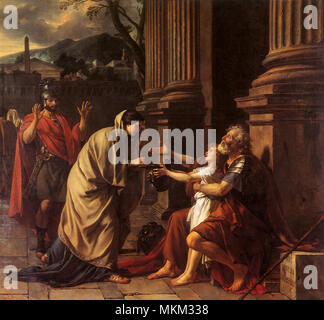 Belisarius Begging 1781 Stock Photo