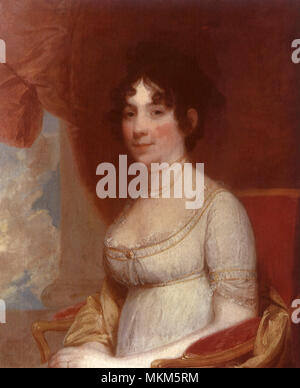 Gilbert Stuart, Dolley Payne Madison (Mrs. James Madison) 1804 Oil on ...