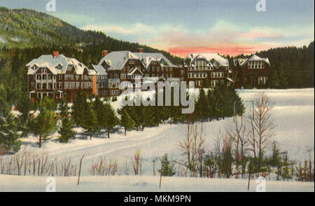 Northwood School. Lake Placid. Stock Photo