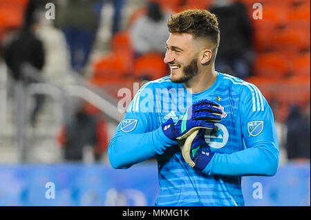 Toronto, Canada. 04th May, 2018. Toronto, Canada. May 4, 2018 - Alexander Bono laughs during 2018 MLS Regular Season match between Toronto FC (Canada) and Philadelphia Union (USA) at BMO Field (Score 3:0) Credit: Anatoliy Cherkasov/Pacific Press/Alamy Live News Stock Photo