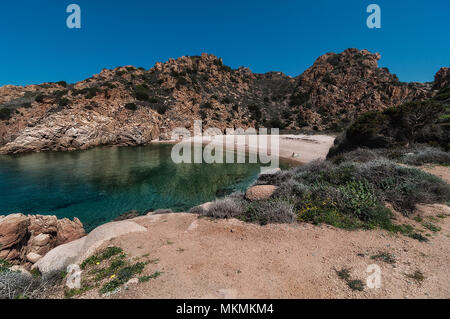 Li Cossi Bay Costa Paradiso Sardinia island Italy summer 2018 Stock Photo