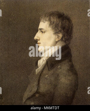 Charles Lamb Portrait 1798 Stock Photo
