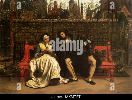 Faust and Marguerite Stock Photo