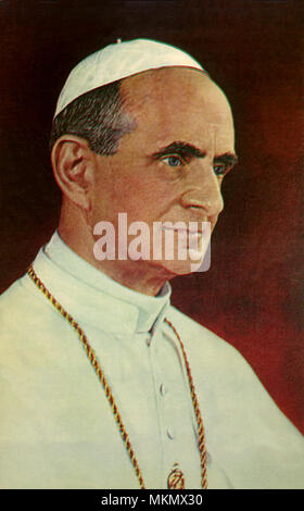 Pope Paul VI Stock Photo