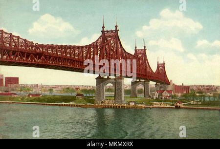 Queensborough Bridge. New York City. Stock Photo