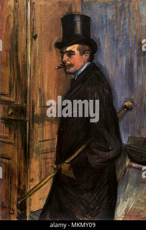 'Portrait de Louis Pascal' by Henri de Toulouse-Lautrec is a detailed ...