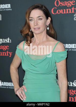 Julianne Nicholson at the August- Osage County Premiere at the Regal Theatre In Los Angeles.Julianne Nicholson 080 Red Carpet Event, Vertical, USA, Film Industry, Celebrities,  Photography, Bestof, Arts Culture and Entertainment, Topix Celebrities fashion /  Vertical, Best of, Event in Hollywood Life - California,  Red Carpet and backstage, USA, Film Industry, Celebrities,  movie celebrities, TV celebrities, Music celebrities, Photography, Bestof, Arts Culture and Entertainment,  Topix, headshot, vertical, one person,, from the year , 2013, inquiry tsuni@Gamma-USA.com Stock Photo