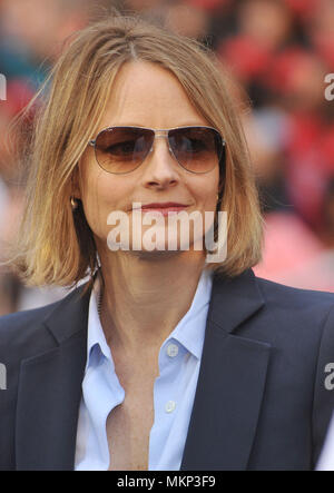 Jodie Foster   at Pirates of the Caribbean-On Stranger Tides Premiere in Disneyland, Anaheim.a Jodie Foster  09 Red Carpet Event, Vertical, USA, Film Industry, Celebrities,  Photography, Bestof, Arts Culture and Entertainment, Topix Celebrities fashion /  Vertical, Best of, Event in Hollywood Life - California,  Red Carpet and backstage, USA, Film Industry, Celebrities,  movie celebrities, TV celebrities, Music celebrities, Photography, Bestof, Arts Culture and Entertainment,  Topix, headshot, vertical, one person,, from the year , 2011, inquiry tsuni@Gamma-USA.com Stock Photo