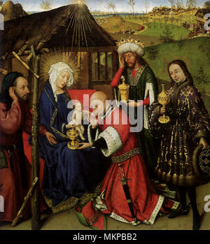 Adoration of the Magi Stock Photo - Alamy