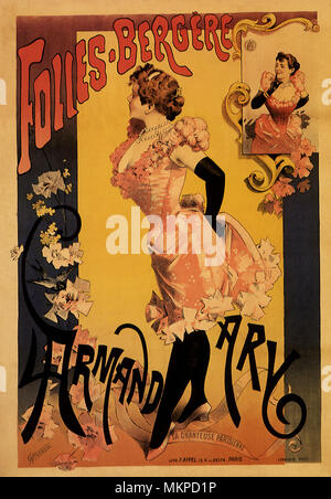 Folies-Bergere, Armand Ary Stock Photo