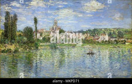 Vetheuil in Summer, by Claude Monet, 1880, French impressionist ...