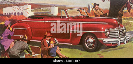 1941 Plymouth Convertible Coupe Stock Photo
