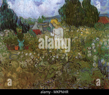 Marguerite Gachet in the Garden Stock Photo - Alamy