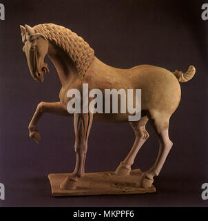 Statuette of a Charger Stock Photo