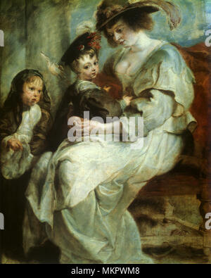 Helena Fourment, 2nd Wife of Peter Paul Rubens Stock Photo