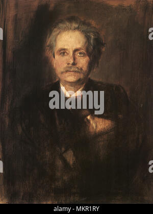 Edvard Grieg Stock Photo