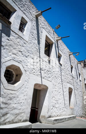 Courtyard, Ex-Convento del Carmen, a former monastery converted to museum, San Ángel, Mexico City, Mexico Stock Photo