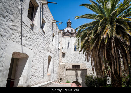 Courtyard, Ex-Convento del Carmen, a former monastery converted to museum, San Ángel, Mexico City, Mexico Stock Photo