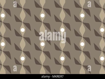 vector design of brown abstract pattern background Stock Vector