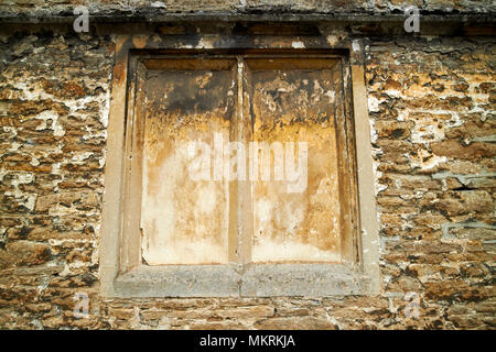 windows blocked up to avoid the window tax where the phrase daylight robbery comes from Lacock village wiltshire england uk Stock Photo