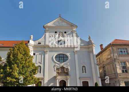 Seminary St. Anthony of Padua church in Kosice old town, Slovakia. Stock Photo