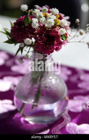Simple small bouquet for wedding Stock Photo