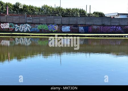 Art or graffiti perception is everything, do we need more or less, creative or destructive. Stock Photo