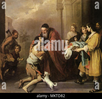 The Return of the Prodigal Son Stock Photo