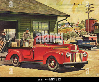 1946 Ford Truck Stock Photo