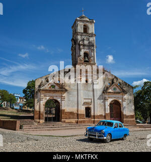 Ruins Of Catholic Santa Ana Church In Trinidad Stock Photo