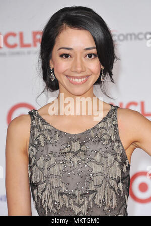 Aimee Garcia  at the 2011 NCLR Alma Awards at the Santa Monica Auditorium In Los Angeles.Aimee Garcia  128 Red Carpet Event, Vertical, USA, Film Industry, Celebrities,  Photography, Bestof, Arts Culture and Entertainment, Topix Celebrities fashion /  Vertical, Best of, Event in Hollywood Life - California,  Red Carpet and backstage, USA, Film Industry, Celebrities,  movie celebrities, TV celebrities, Music celebrities, Photography, Bestof, Arts Culture and Entertainment,  Topix, headshot, vertical, one person,, from the year , 2011, inquiry tsuni@Gamma-USA.com Stock Photo