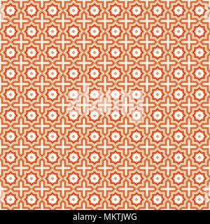 Ligature oriental pattern seamless vector line style. Stock Vector