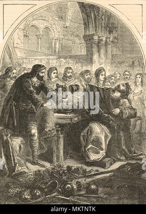 King canute the great hi-res stock photography and images - Alamy