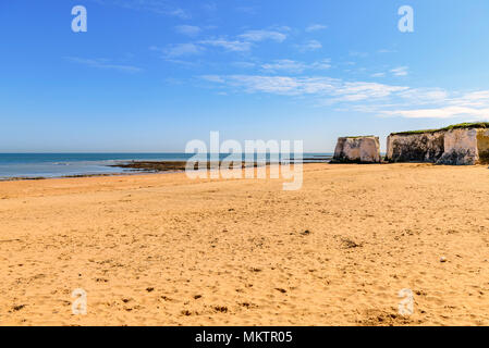 botany bay beach on the kentish coast, UK Stock Photo