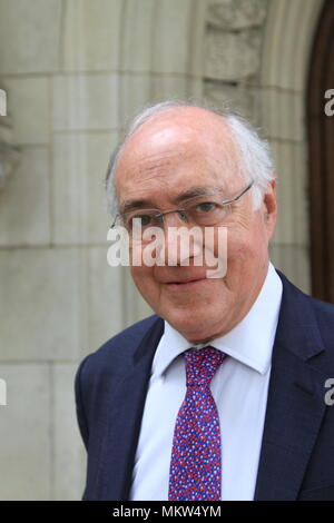 RT. HON Lord Howard of Lympne, Michael Howard pictured in Westminster on 8th May 2018. Michael Howard. British politics. British politicians. MPS. Lords. Peers. Russell Moore portfolio page. Stock Photo