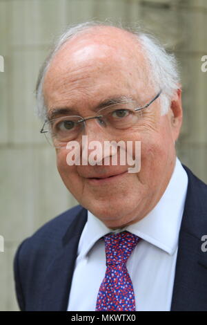 RT. HON Lord Howard of Lympne, Michael Howard pictured in Westminster on 8th May 2018. Michael Howard. British politics. British politicians. MPS. Lords. Peers. Photo/Russell Moore. Stock Photo
