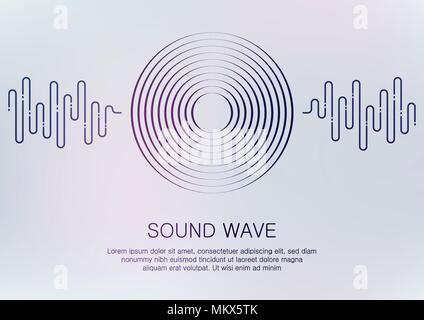 Abstract digital equalizer,Creative design sound wave pattern element background. Stock Vector