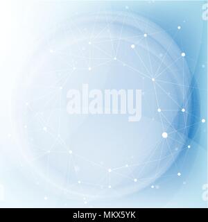 futuristic shape. Computer generated abstract background. Stock Vector