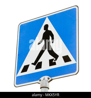 Pedestrian crossing sign isolated hi-res stock photography and images -  Alamy