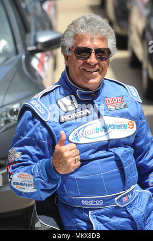 Mario Andretti at the Izod Indycar Series celebration for the upcoming Indianapolis 500 at Macy's Herald Square in New York City. May 25, 2010. Credit: Dennis Van Tine/MediaPunch Stock Photo