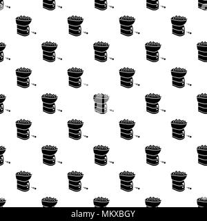 Tennis ball machine pattern vector seamless Stock Vector